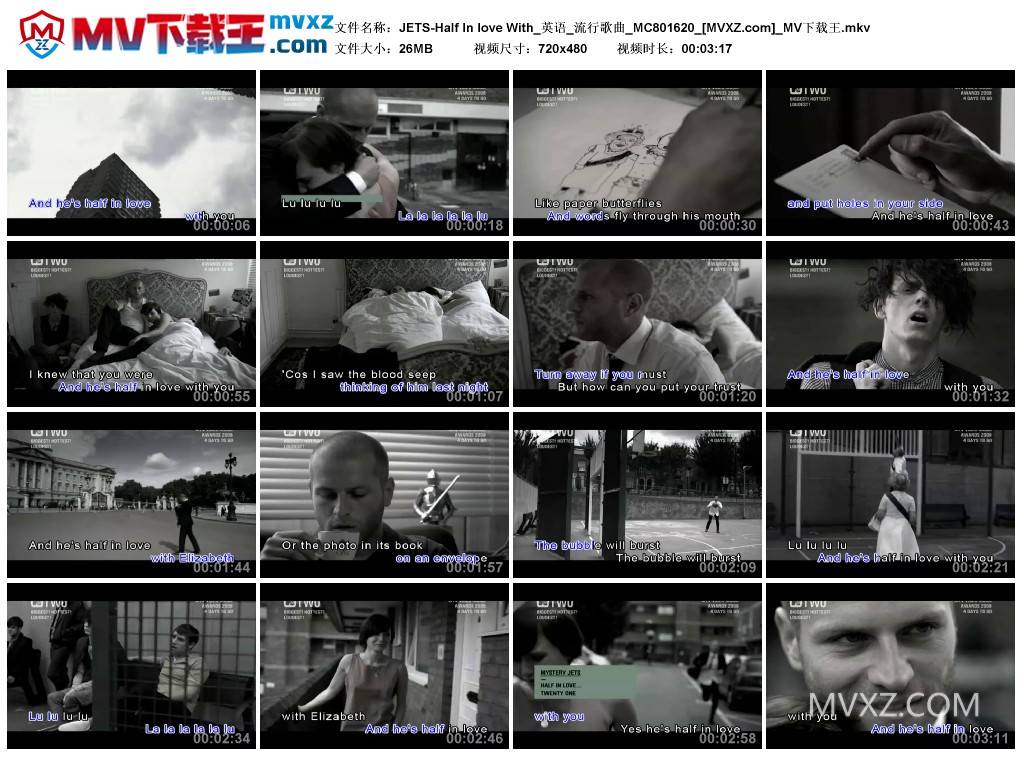 JETS-Half In love With_英语_流行歌曲_MC801620